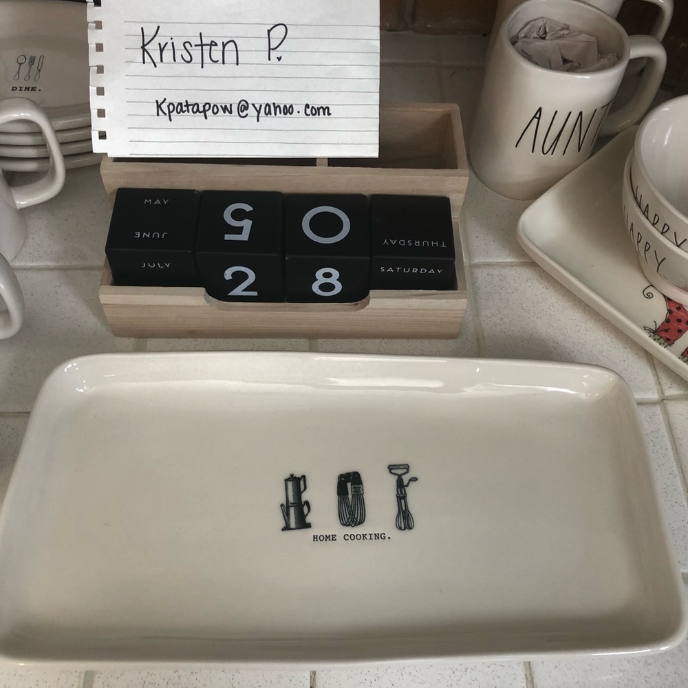 NWT Rae Dunn Icon Platter
